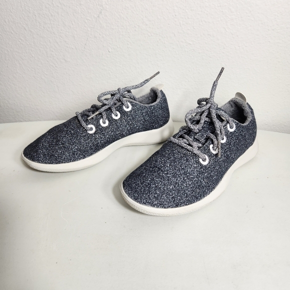 Allbirds Womens Merino Wool Natural Gray Wool Runners-Size 8 - Picture 3 of 10